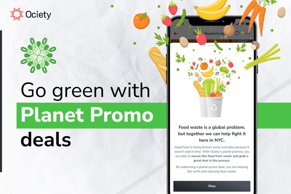 Planet Promo deals from Ociety: food waste reduction movement